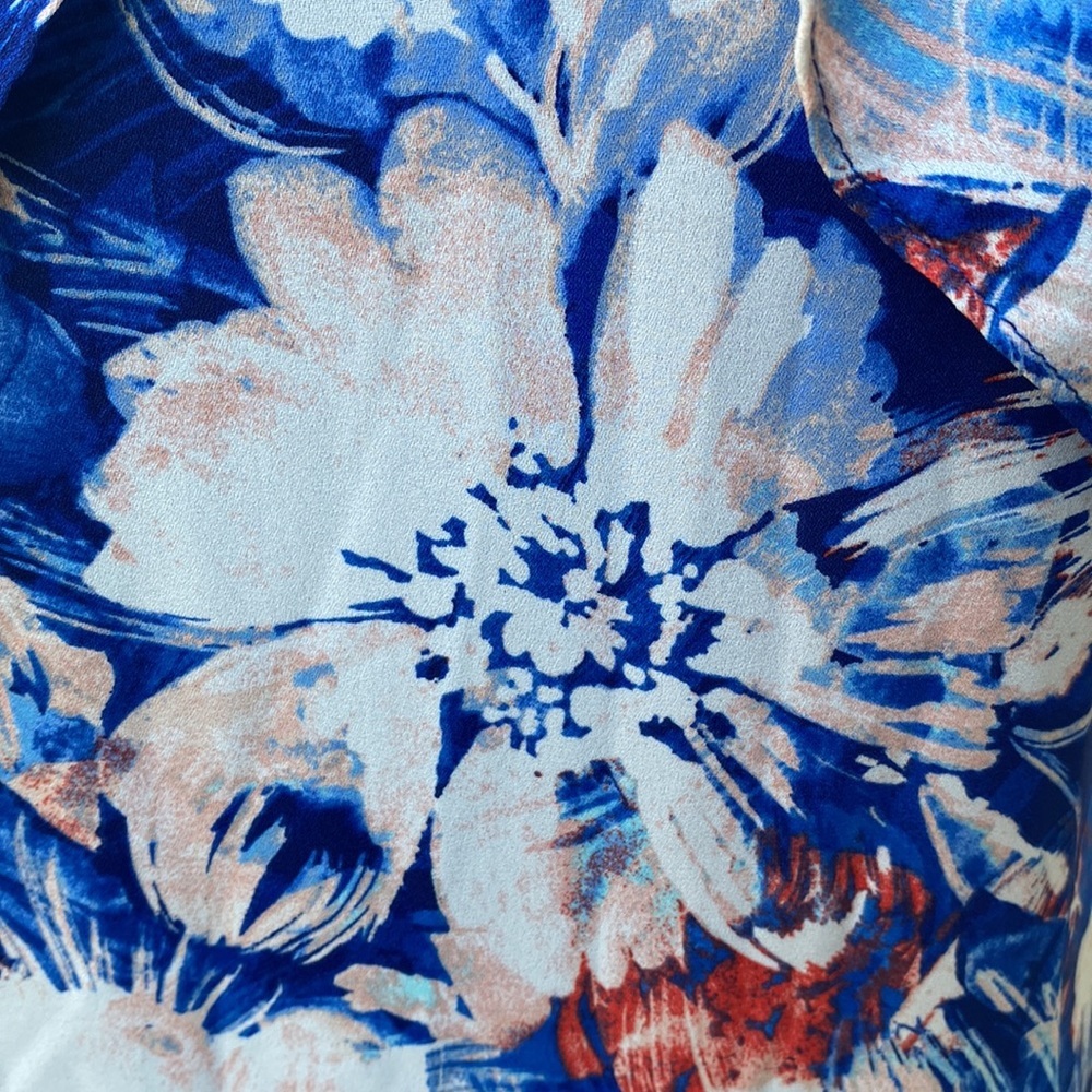 NWOT Charles Henry beautiful floral dress - Picture 5 of 14
